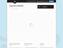 Tablet Screenshot of hotelventura.com